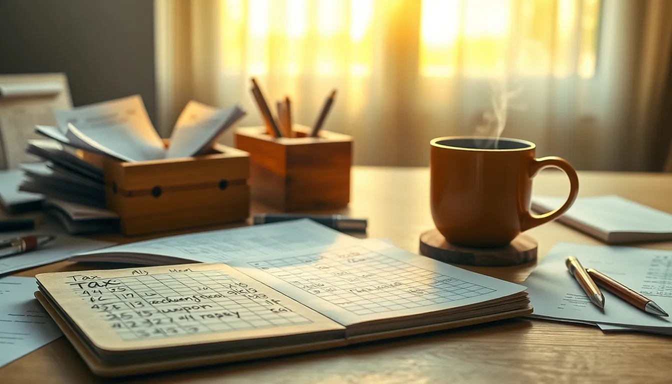 세무 전문가와 상담하는 자영업자 이미지