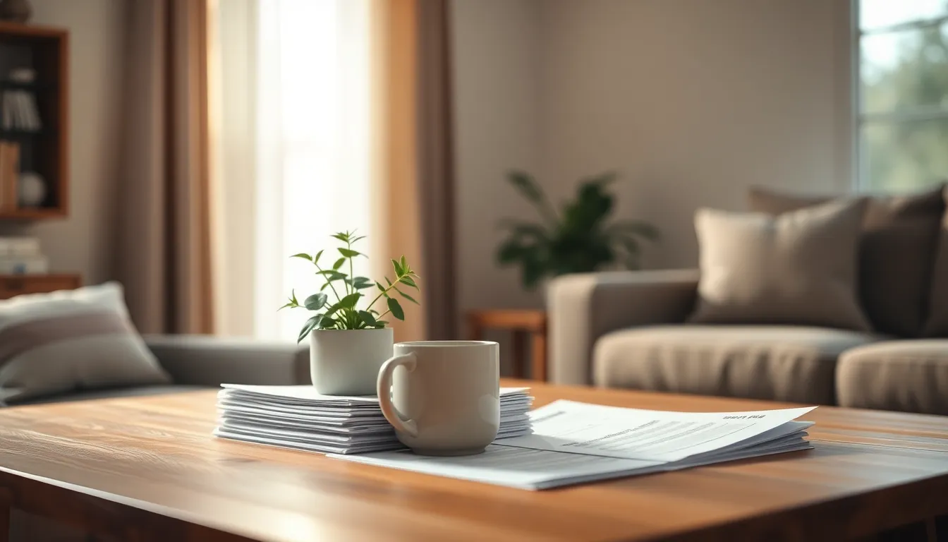 신혼부부 주택구입 대출 서류 준비하는 모습