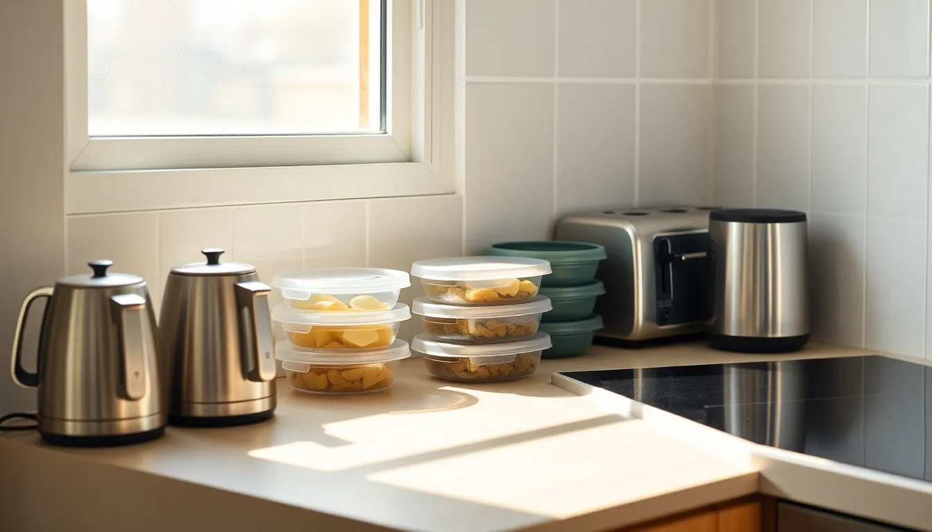 전기요금 절약을 위해 스마트 플러그와 고효율 가전제품을 사용하는 모습